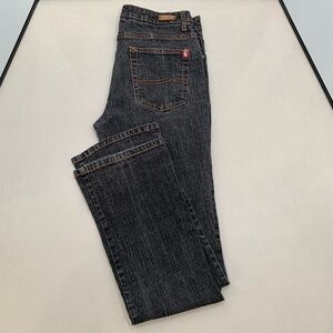 Southpole Jeans Junior Collection Size 13 Blue Dark Wash Stretch Boot Cut Women